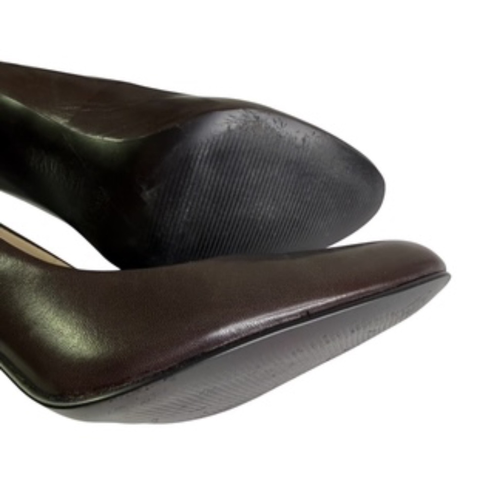 Lauren Ralph Lauren Sabrina 3.5" Heel Brown Pumps Size 7.5B - Picture 8 of 12